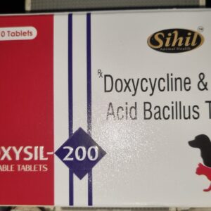 Sihil Doxysil 200 mg Veterinary Support for Dogs & Cats | 10 Tablets