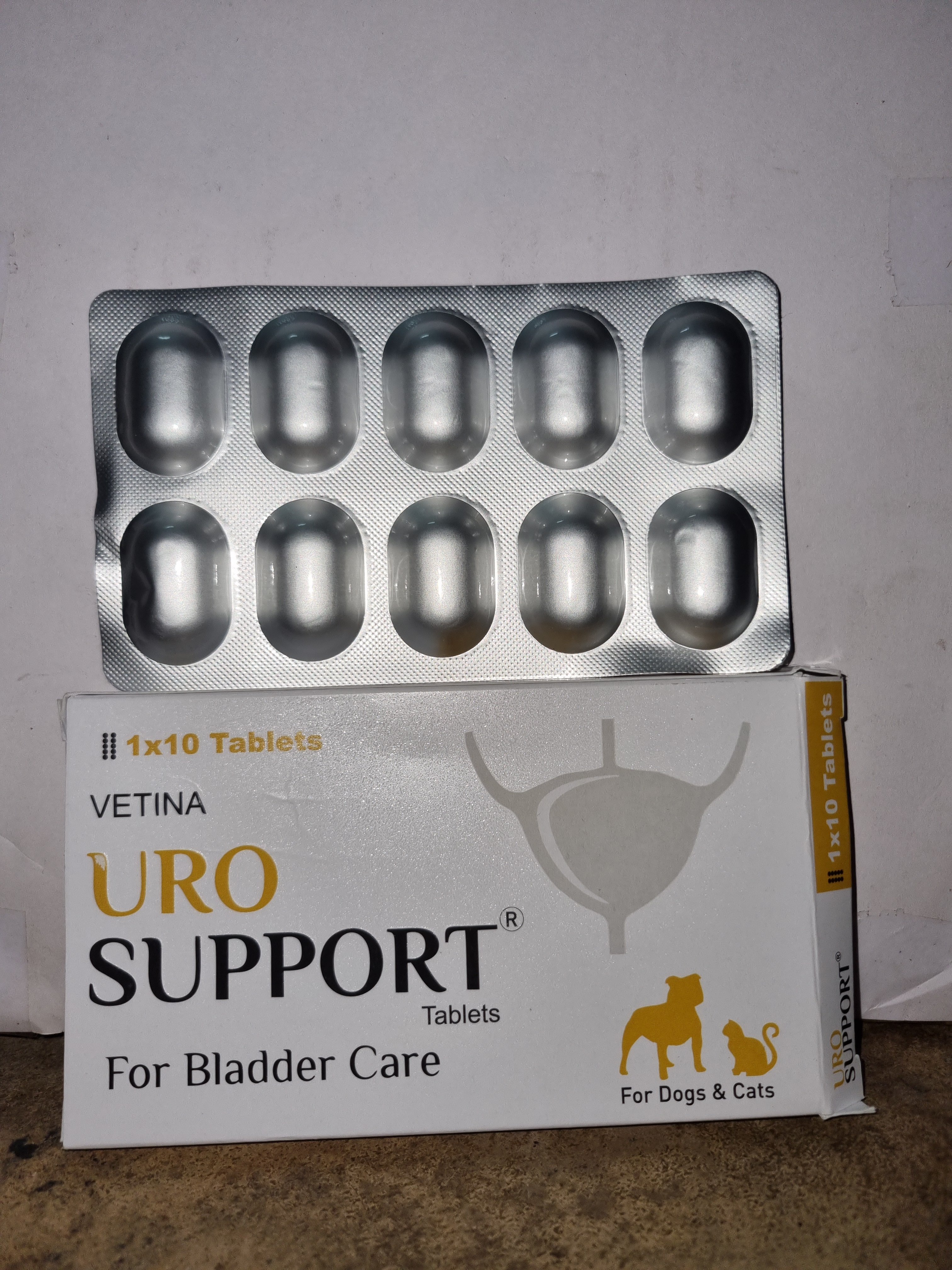 Vetina Uro Support 10 Tablet Strip | Natural Bladder Wellness for Dogs & Cats - Image 3