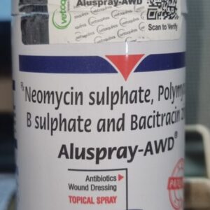 Vetoquinol Aluspray AWD 75 & 125 ml The Advanced Protective Aerosol Bandage for Animals - 125