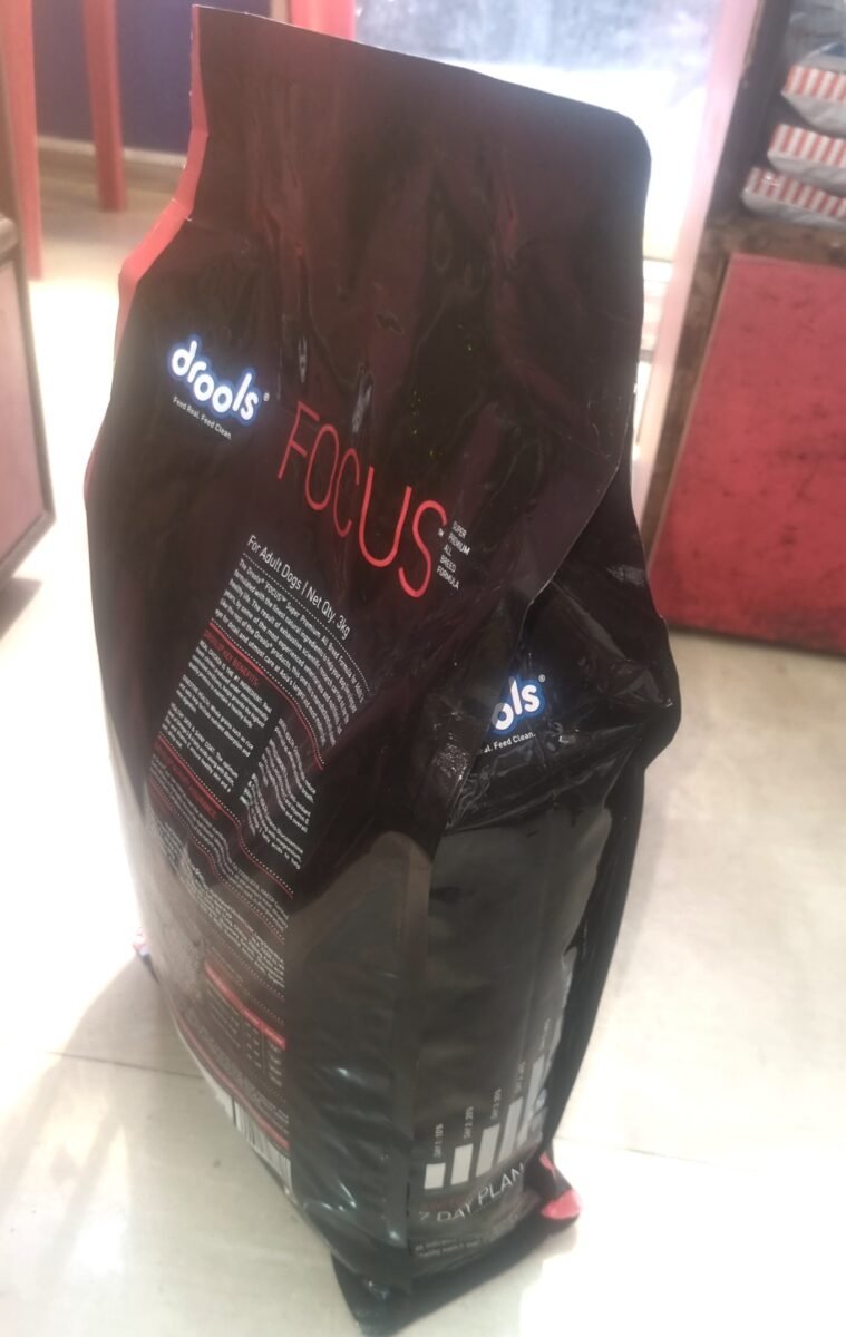 Drools Focus Adult Super Premium Dog Food - 3kg Dry Kibble - Image 2