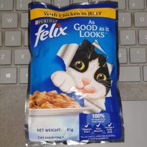Purina Felix Cat and Kitten Wet Food 85 gm - Adult Chicken in Jelly