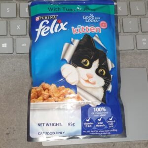Purina Felix Cat and Kitten Wet Food 85 gm - Kitten Tuna in Jelly
