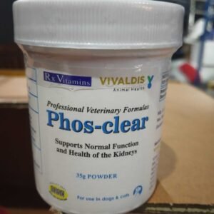 Vivaldis Phos-Clear Powder 35g | Dietary Phosphate Binder for Pets