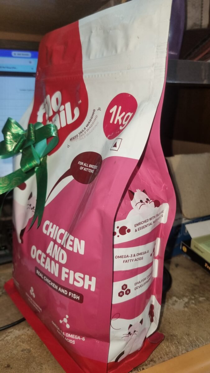 Filotail Kitten Dry Food - Chicken & Ocean Fish 1 kg - Image 3