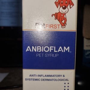 Indian Herbs Anbioflam Pet Syrup 200ml | Herbal Skin & Coat Supplement for Dogs