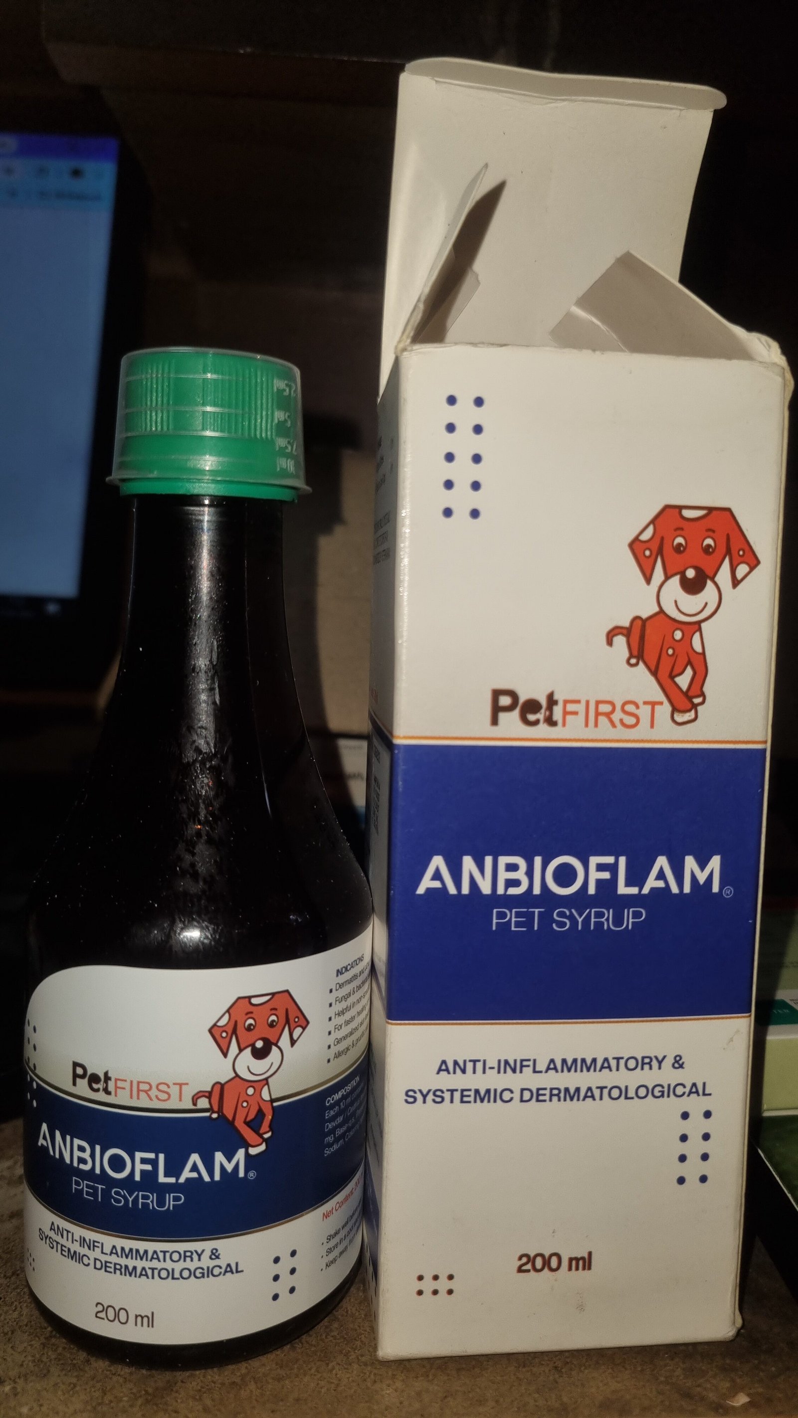 Indian Herbs Anbioflam Pet Syrup 200ml | Herbal Skin & Coat Supplement for Dogs - Image 4