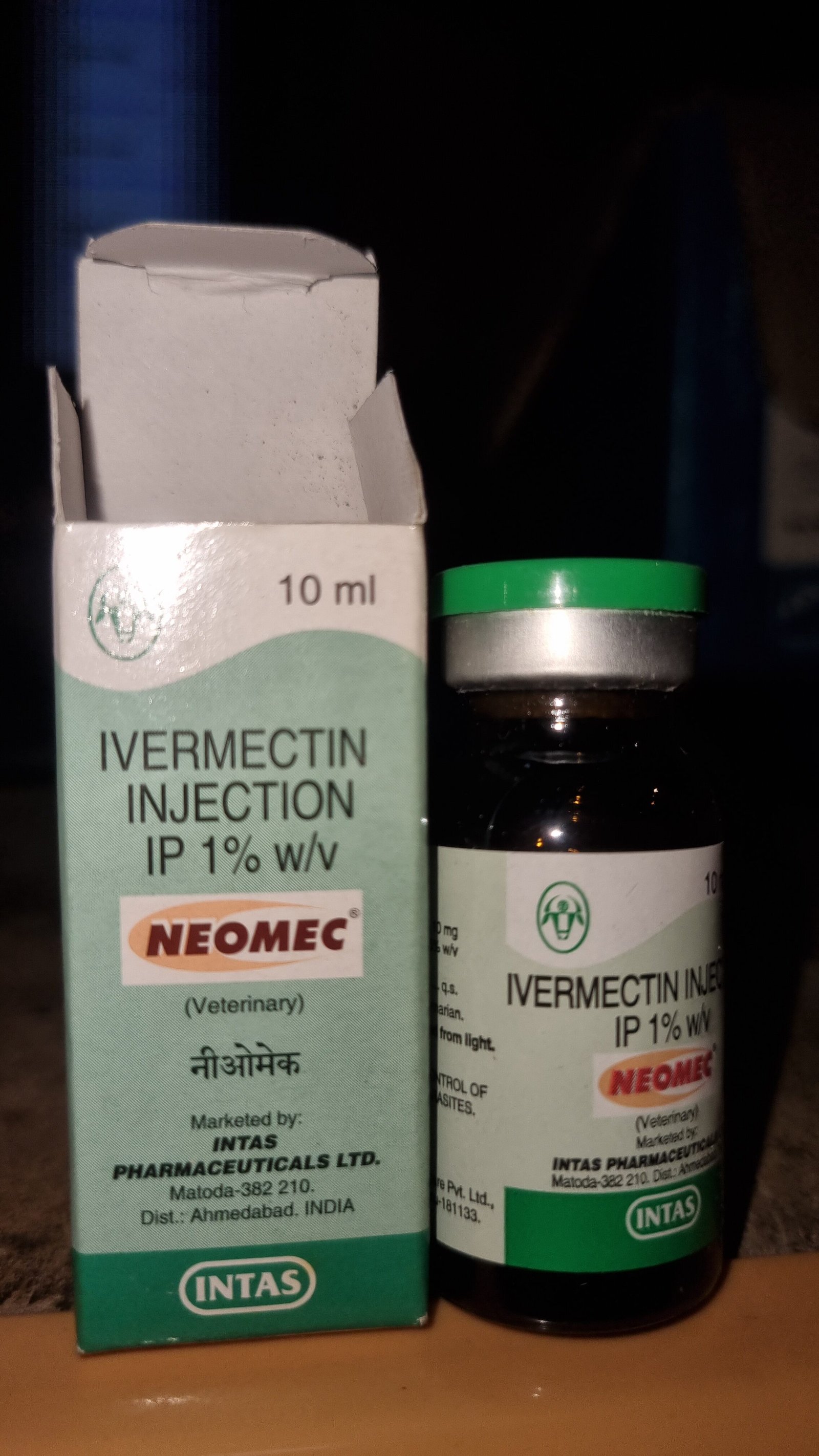 Intas Neomec Veterinary Injection (10 ml) | Livestock Parasite Control - Image 3