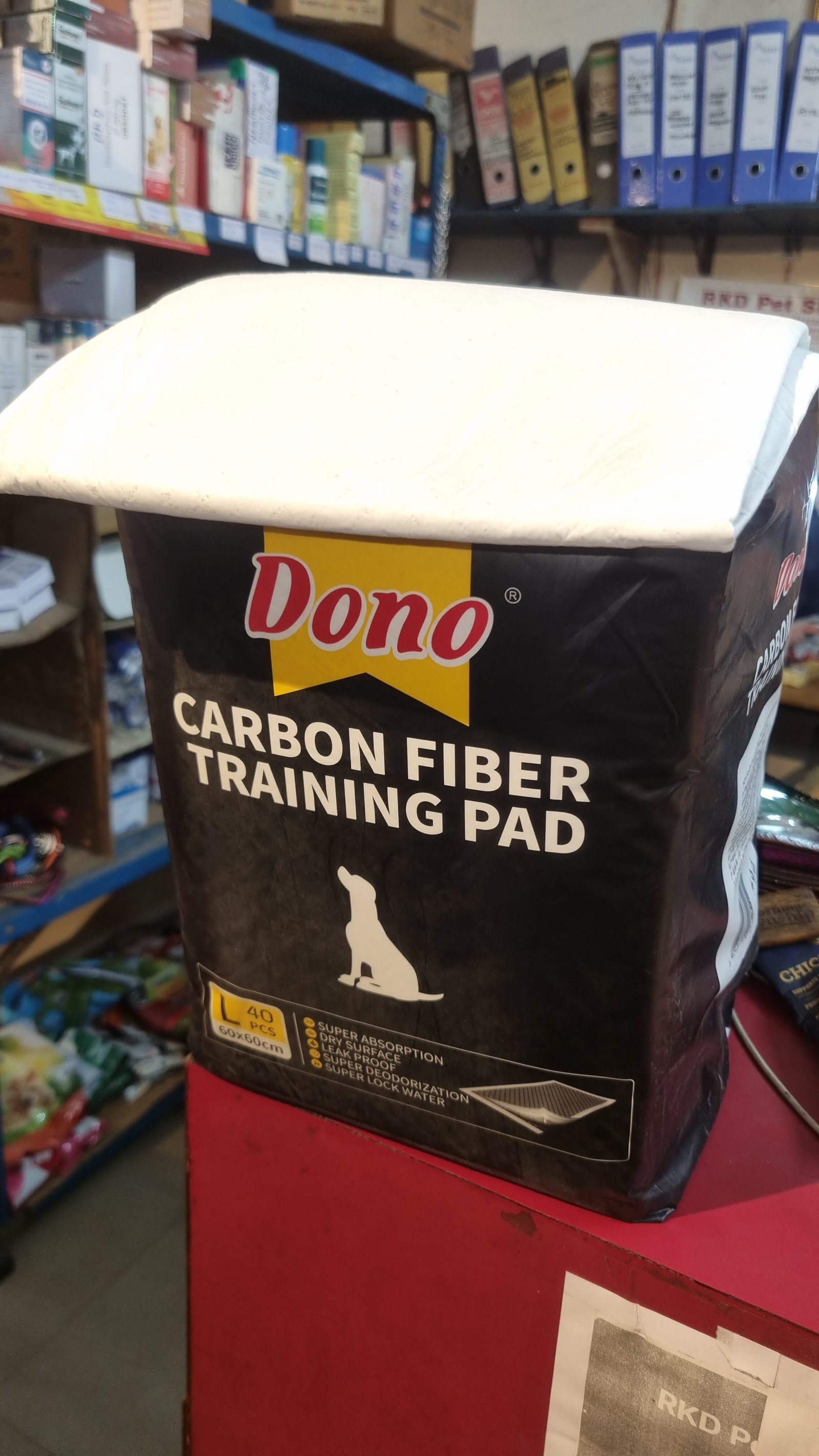 Carbon Fiber Backed Dog Training Pad (60x60cm, Single pc) | Dono Brand