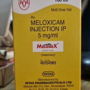 Intas Melonex Vet Injection (100 ml) – Animal Inflammation Support