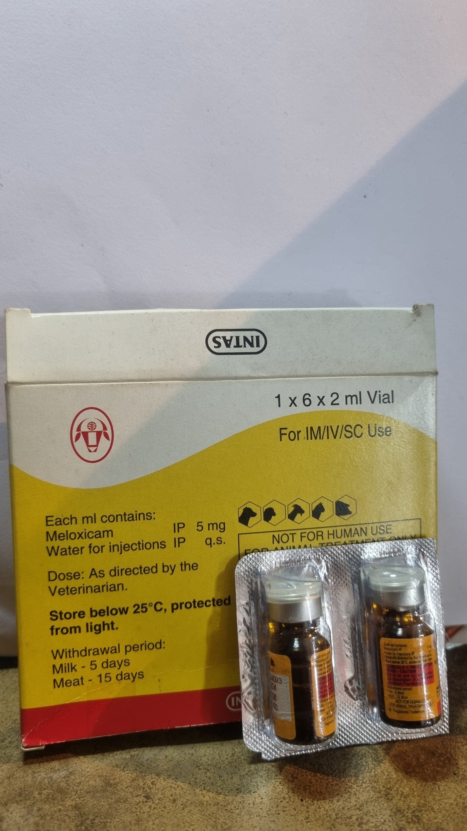 Melonex Vet Injection 2ml | Animal NSAID Support - Image 2