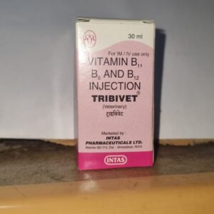 Intas Tribivet Injection (30 ml) | Premium & Fast Acting Pet Vitamin Support