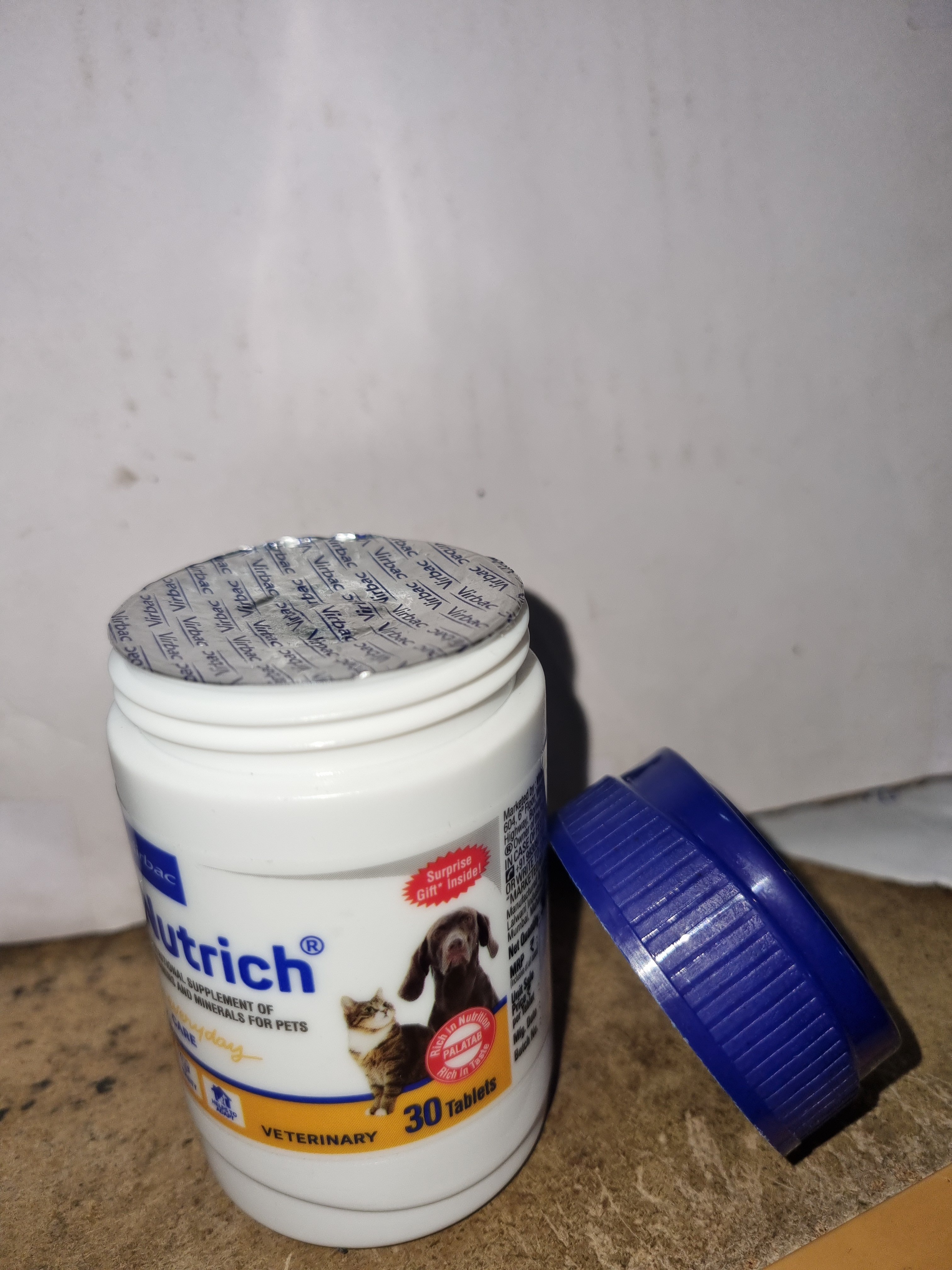 Virbac Nutrich 30 Tablets Multivitamin and Mineral for Dogs and Cats - Image 3