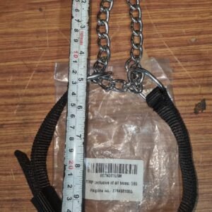 Heavy-Duty 1.25-Inch Wide Choke Collar for Medium & Large Dogs