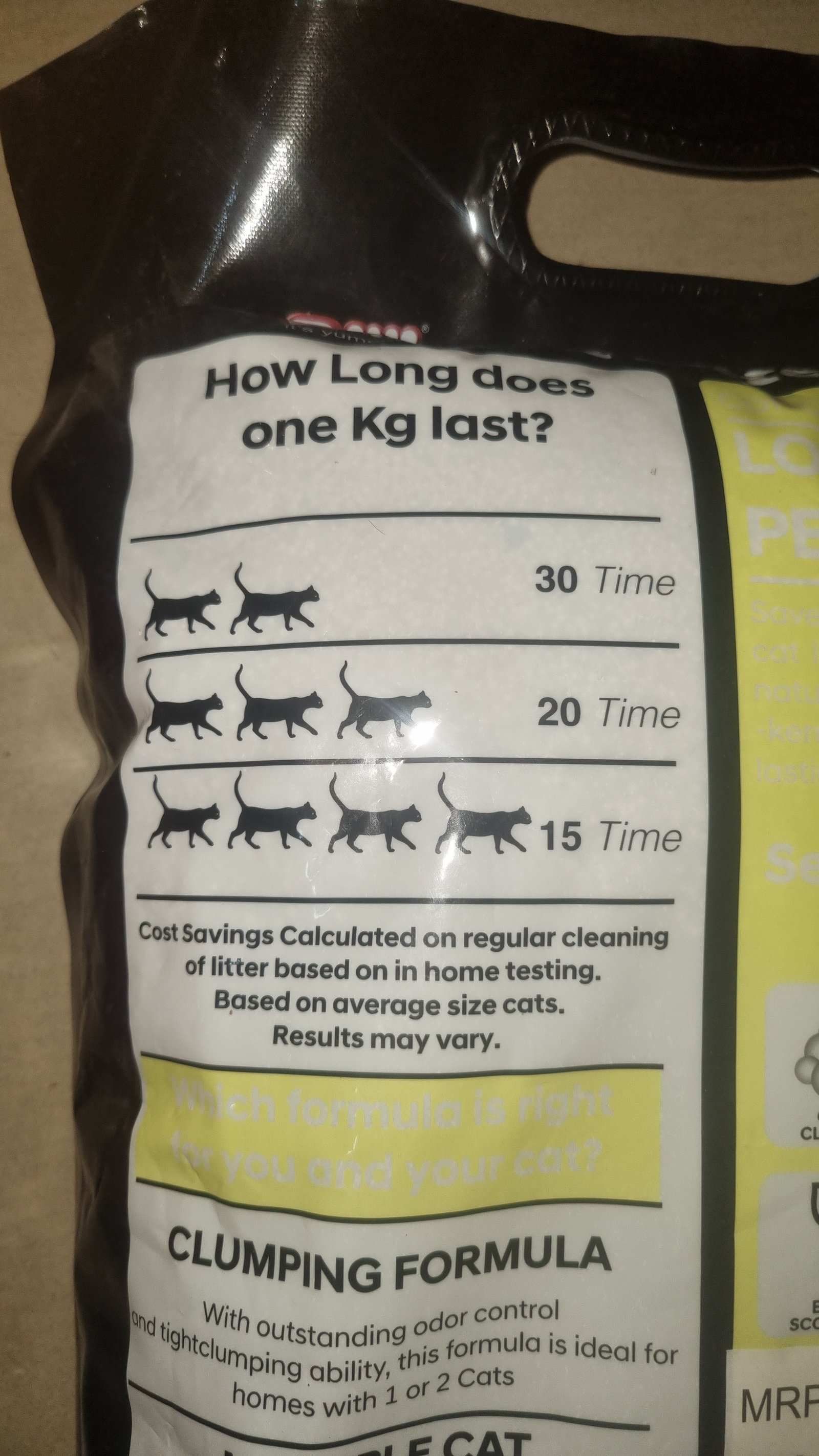 Taiyo Billi Cat Litter (5L / 4.2kg) Lemon Scented | Natural Odor Control - Image 3