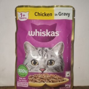 Whiskas Adult Wet Cat Food Chicken Gravy 80g | Daily Nutrition