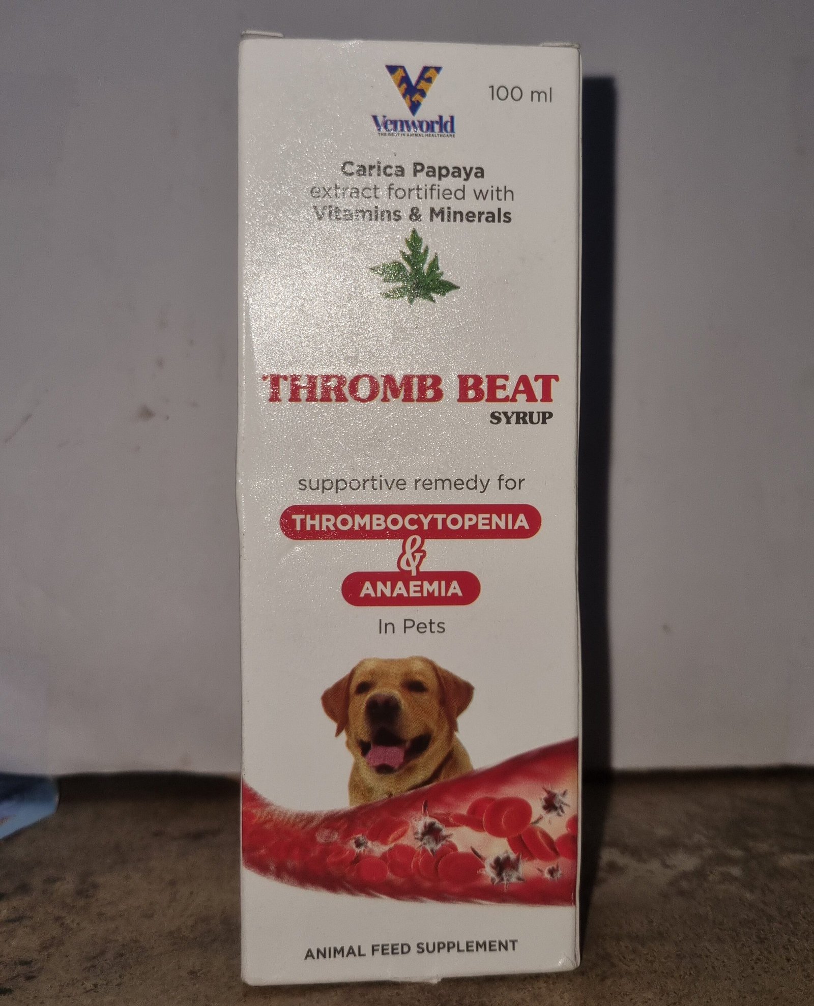 Venky's Thromb Beat Pet Syrup 100ml – Natural Blood & Platelet Support