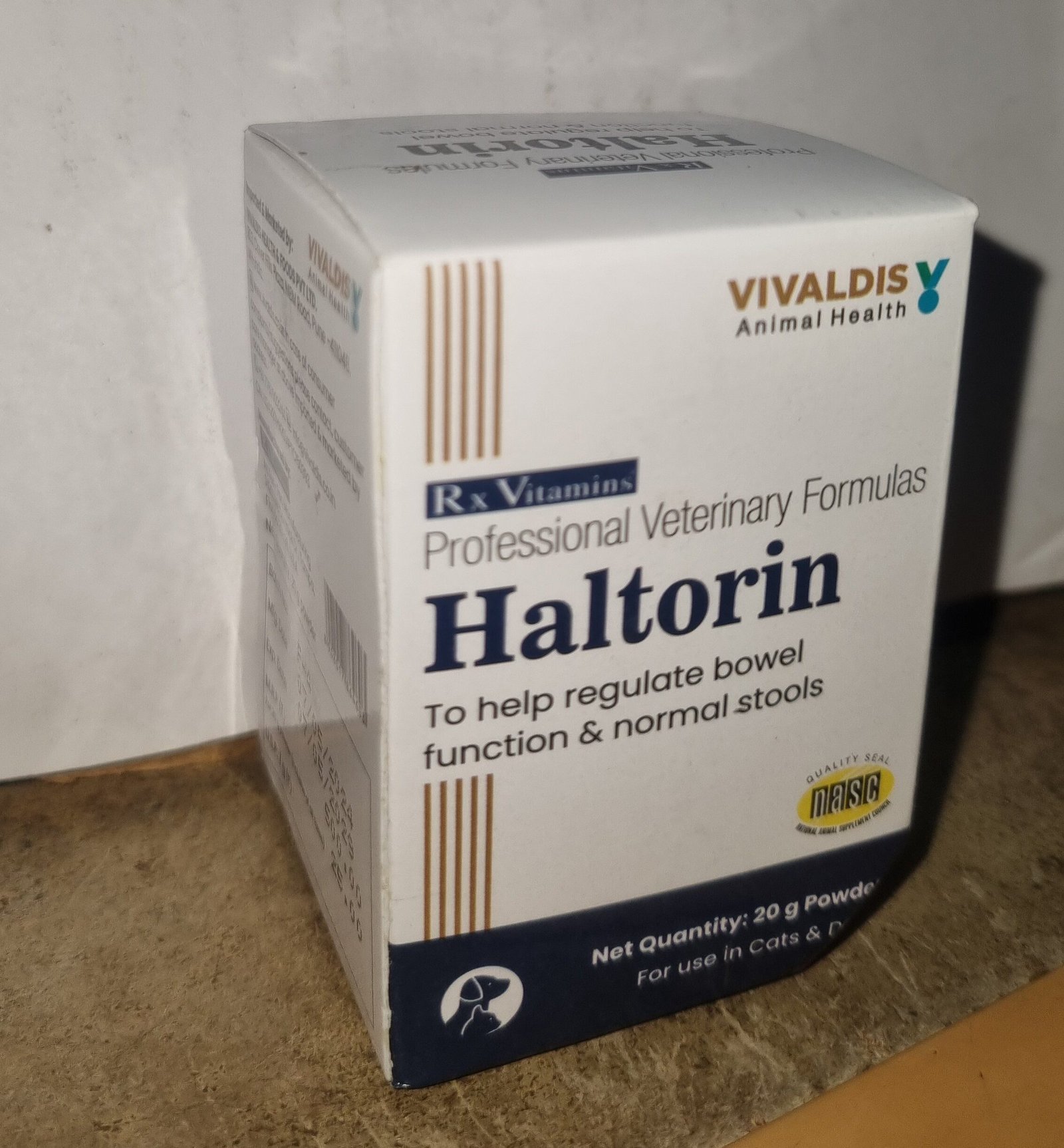 Vivaldis Haltorin Powder 20g | Premium Pet Digestive Clay Support