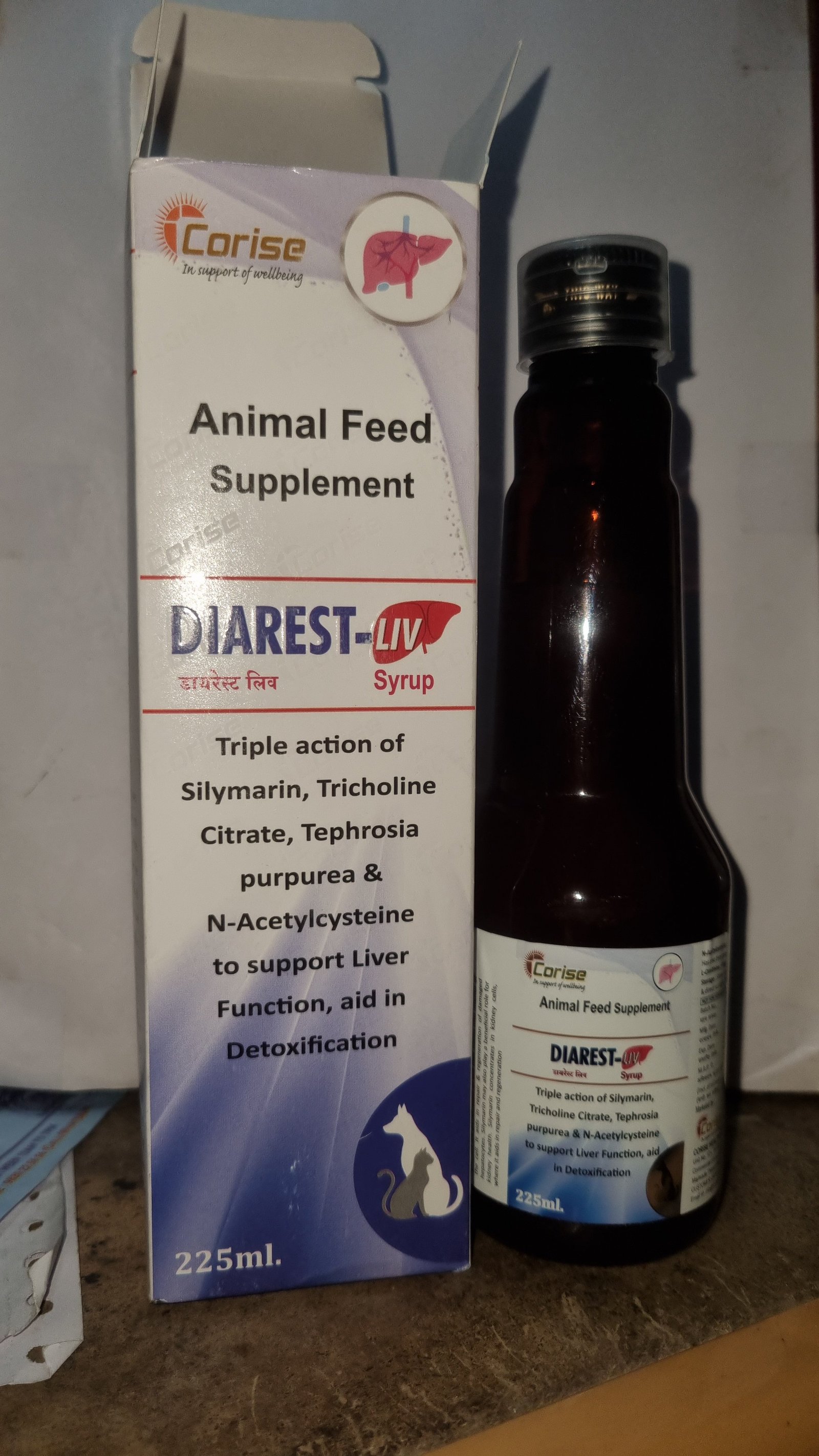 Corise Diarest Liv Syrup for Pets (225 ml) – Liver & Nutritional Support - Image 4
