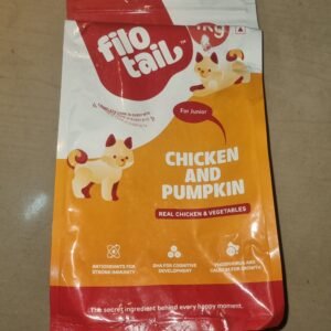 Filo Tail Chicken and Pumpkin Dry Food for Junior 1 Kg