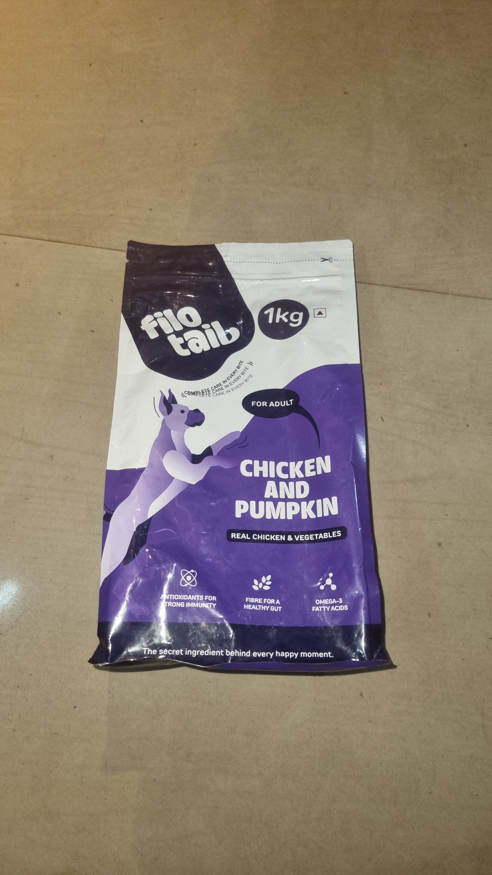Filo Tail Chicken and Pumpkin Dry Food for Adult Dog 1 Kg