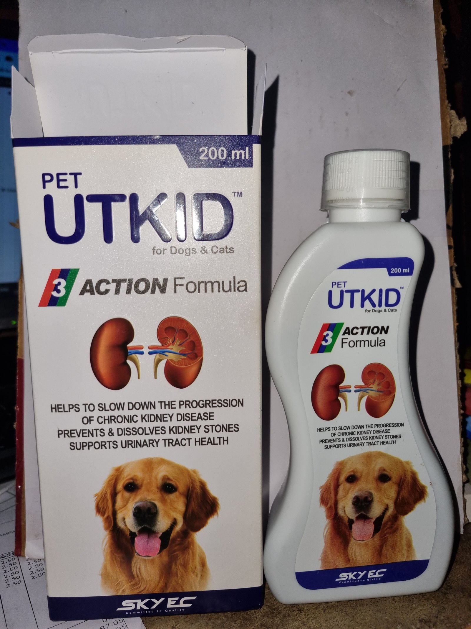 SkyEc Pet UTKID Syrup 200ml | Kidney & Urinary Care for Pets - Image 5
