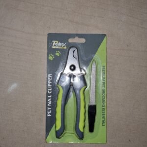 Petex Large Pet Nail Clipper with File | Safe Claw Trimmer for Dogs & Cats