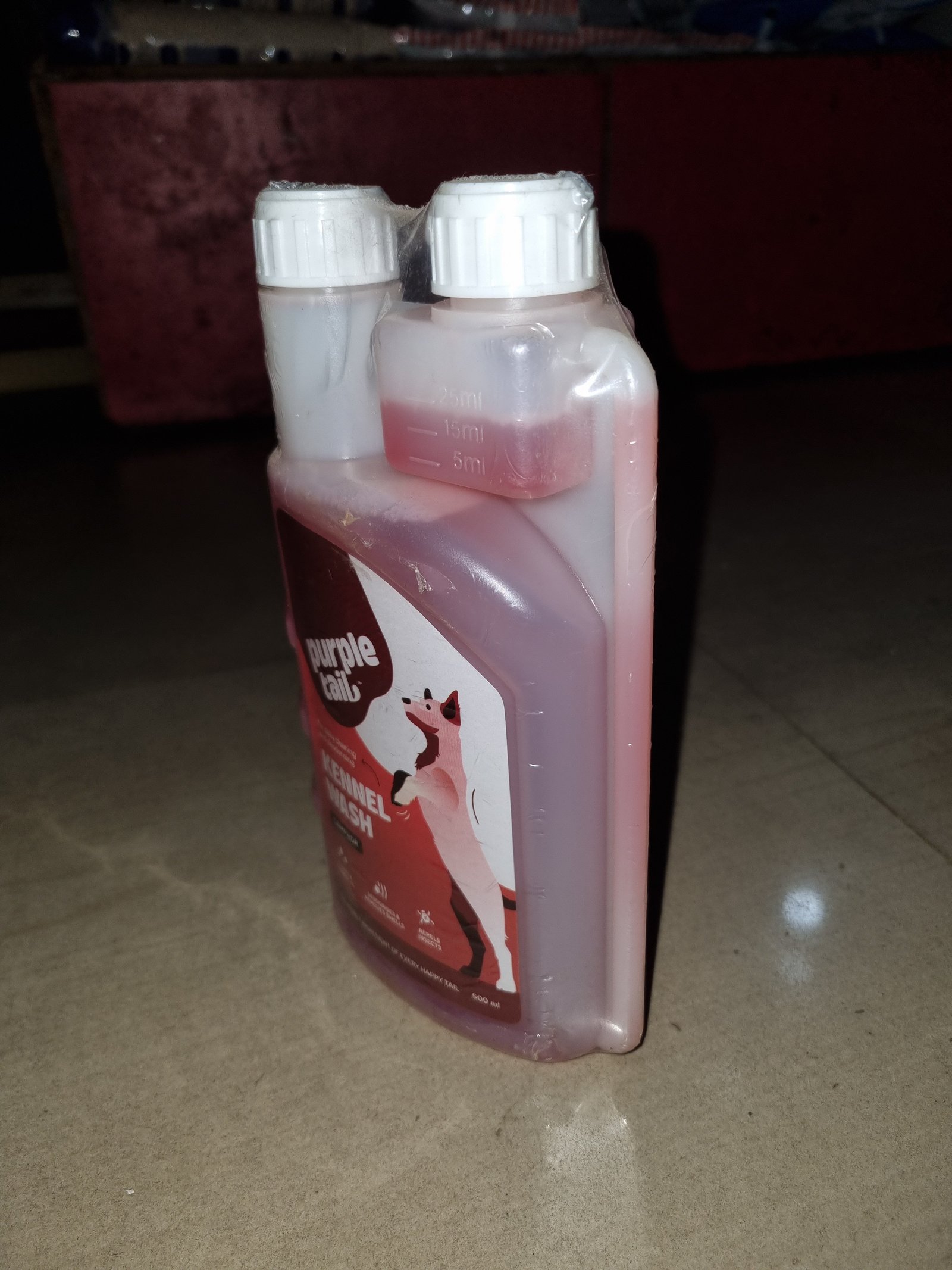 Purple Tail Kennel Wash Camphor Flavour 500 ml - Image 3