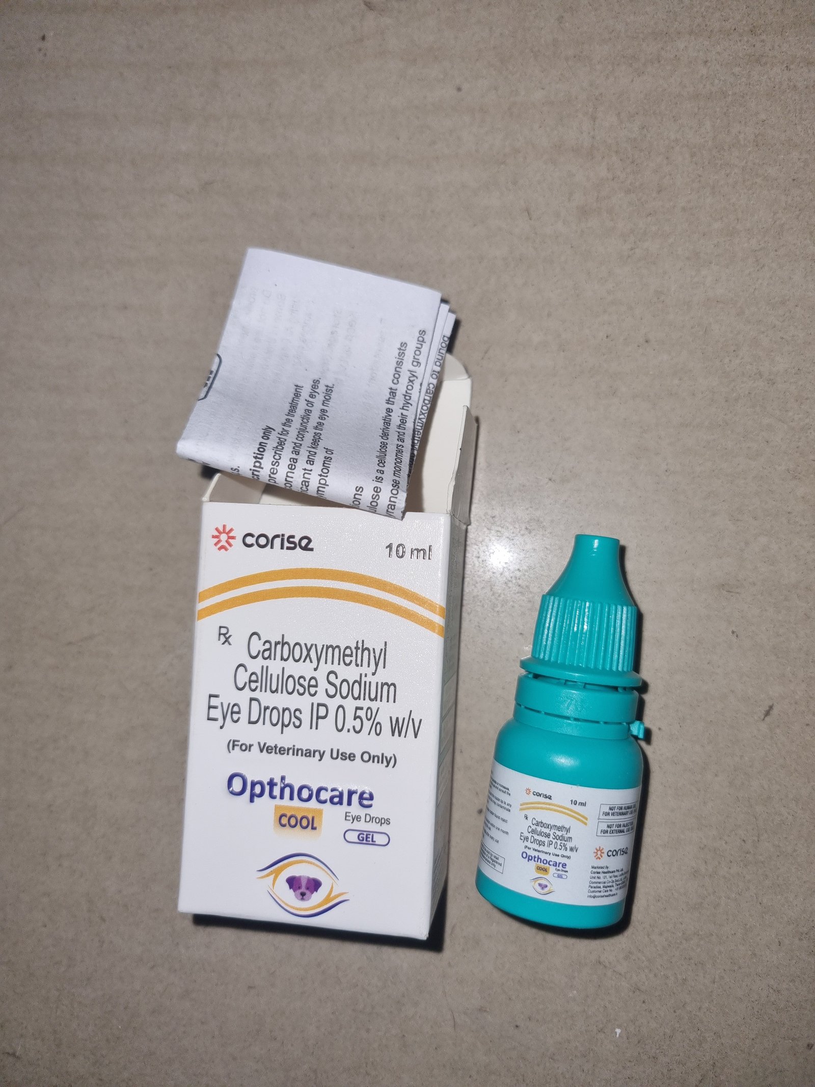 Corise Opthocare Cool 10 ml | Eye Care Drops for Pets - Image 4