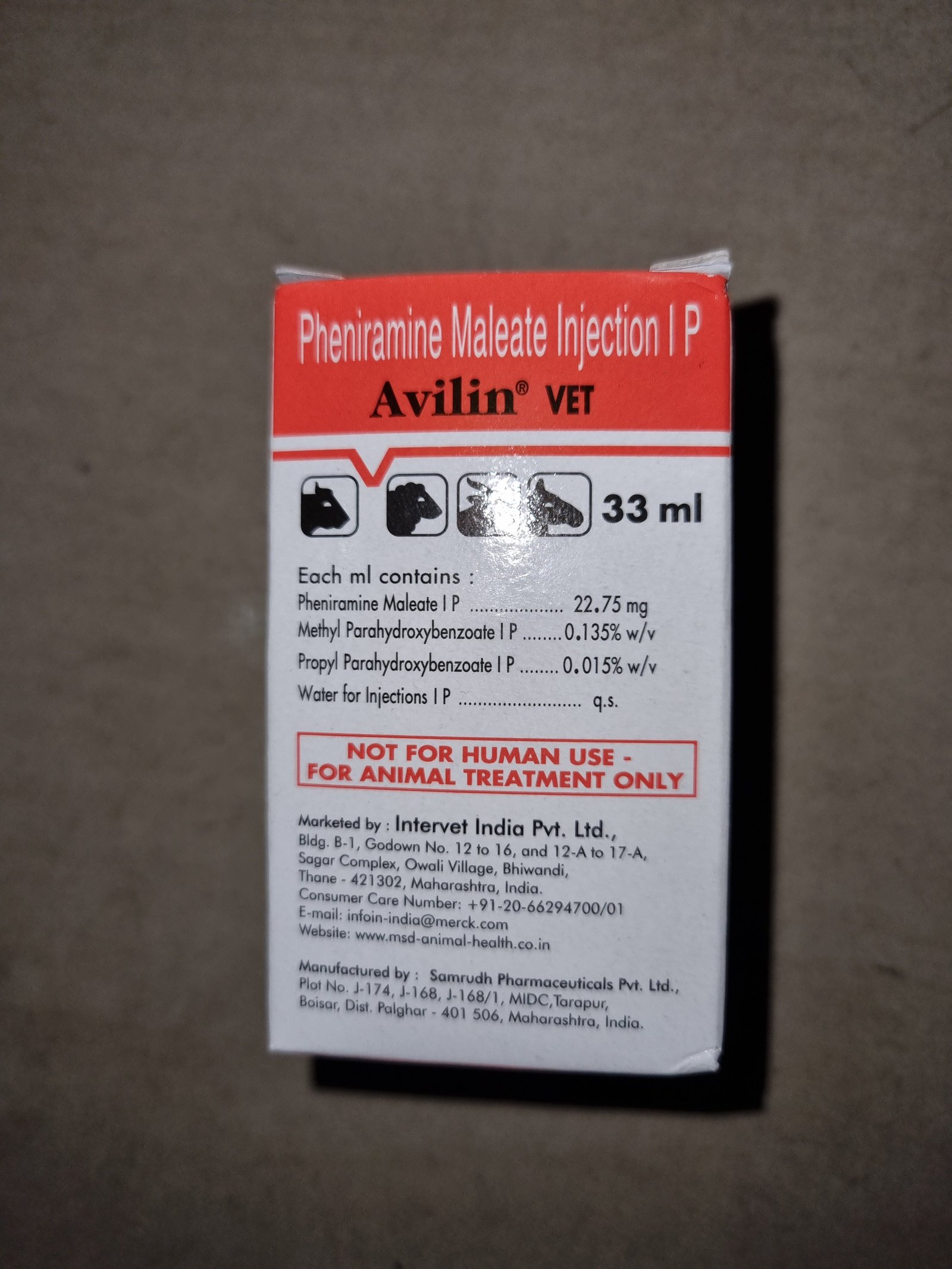 MSD Avilin for Animals (33 ml) | Allergy Aid - Image 2