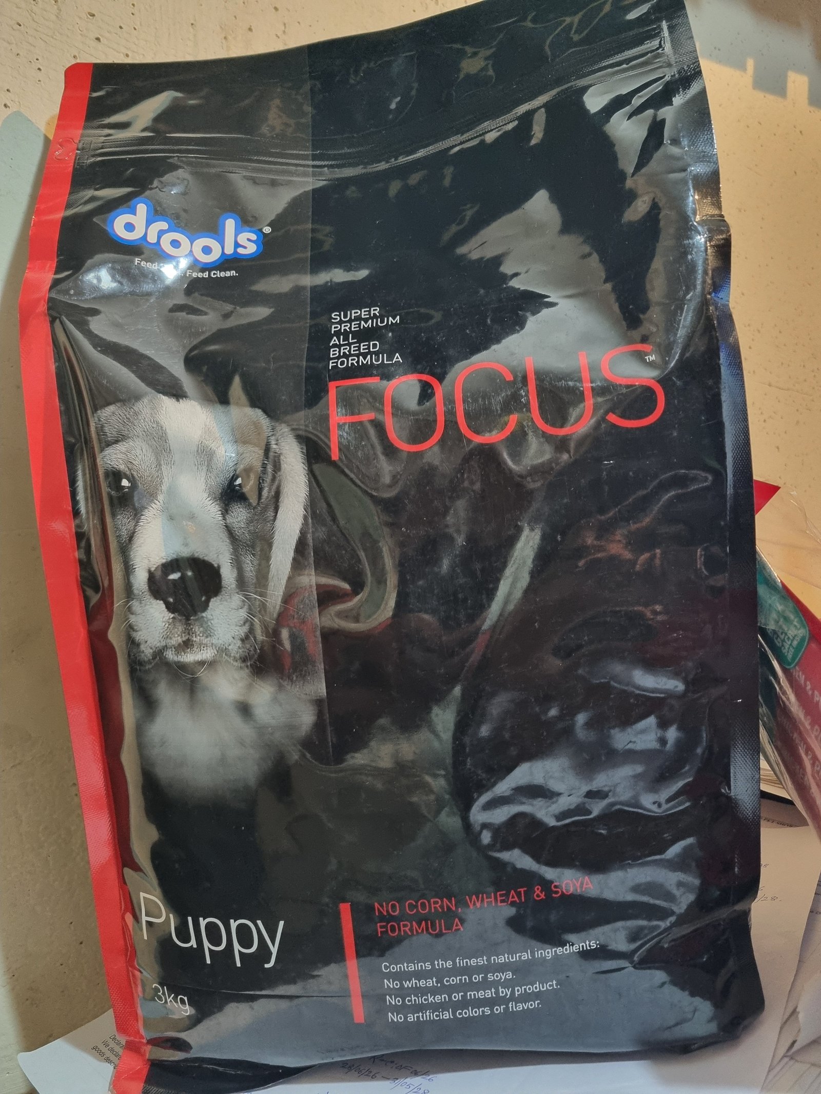 Drools Focus Puppy Food 3 KG Dry Kibbles
