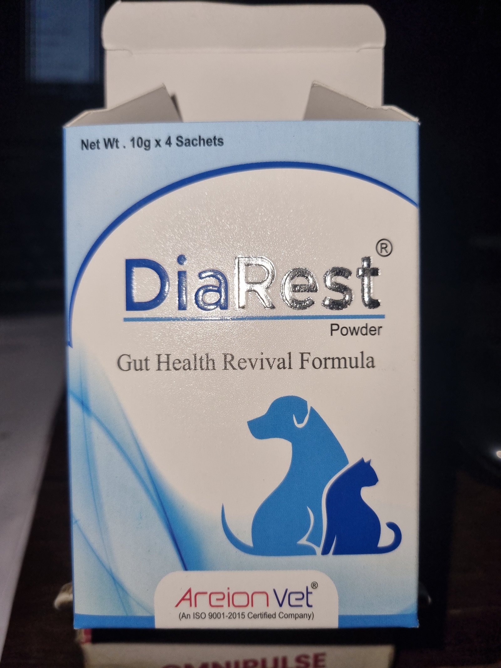 Diarest Powder 10 Gm Pack of 4 Sachets | Gut Revival and Ors for Cats and Dogs
