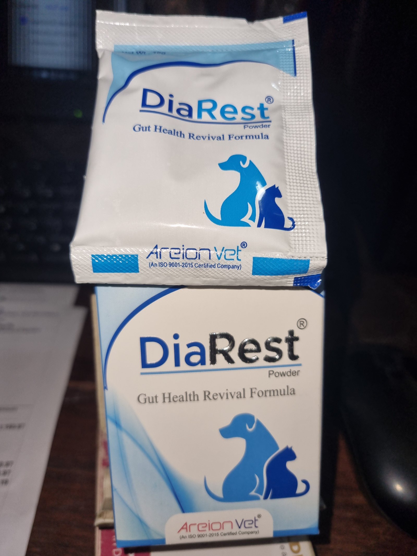 Diarest Powder 10 Gm Pack of 4 Sachets | Gut Revival and Ors for Cats and Dogs - Image 2