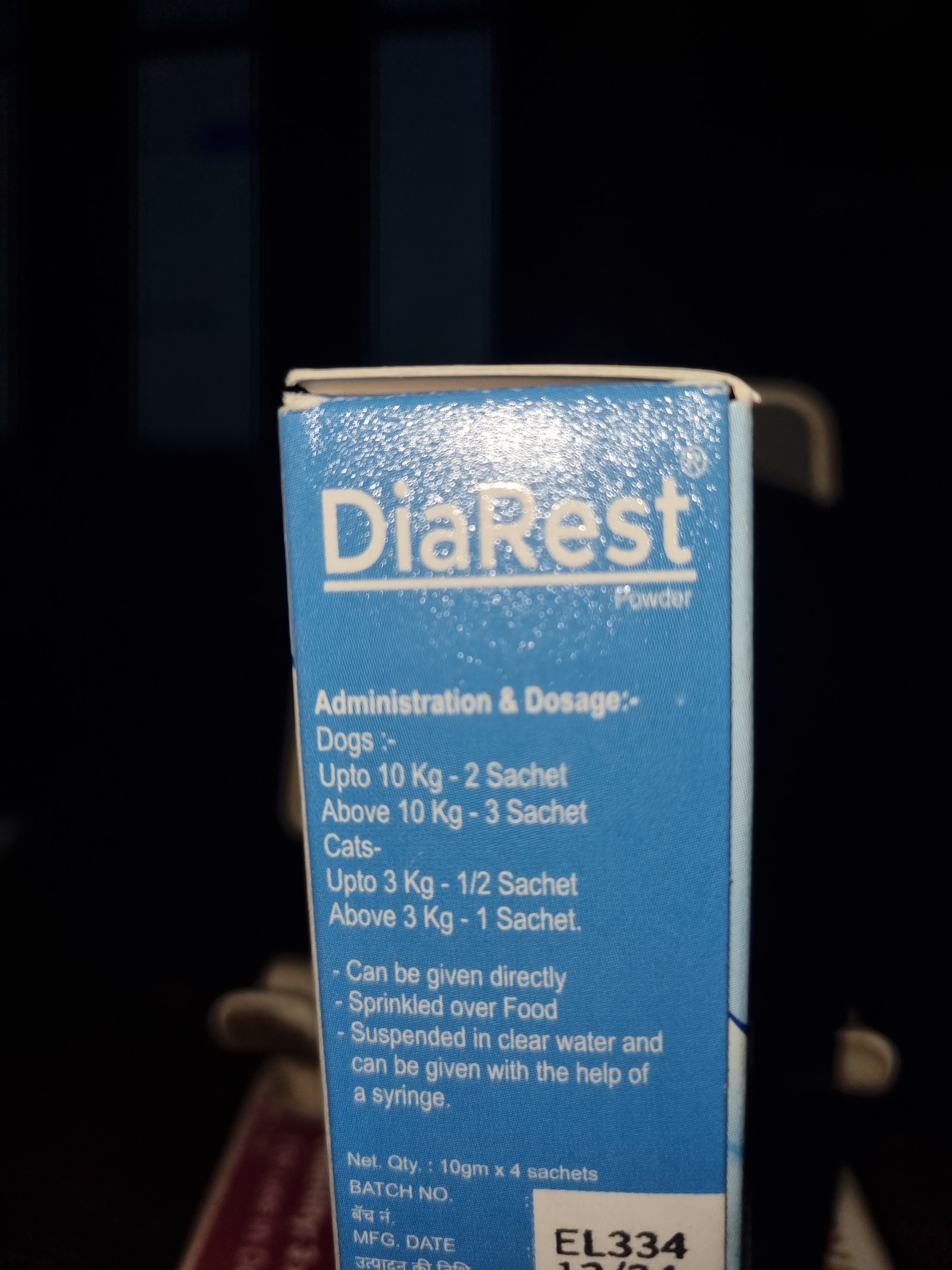 Diarest Powder 10 Gm Pack of 4 Sachets | Gut Revival and Ors for Cats and Dogs - Image 4