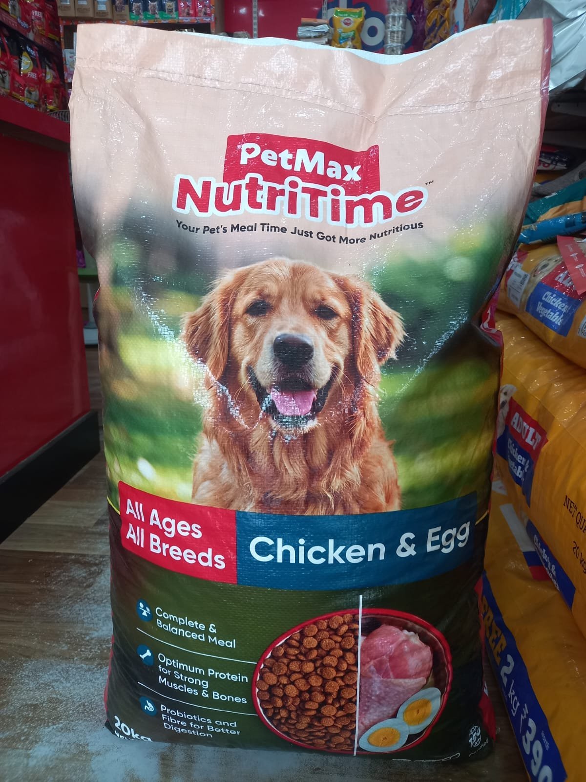 Petmax Nutritime All Ages All Breeds Dry Dog Food 20 kg