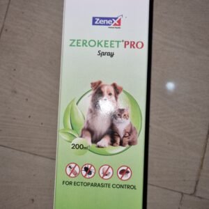 Zerokeet Herbal Spray 200 ml for Tick and Flea Removal