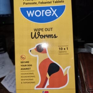 Worex Dog Deworming Tablets (10 Tabs) | 1 Tab per 10 kg | Scientific Remedies